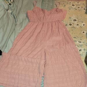 Women's Pink Jumpsuit